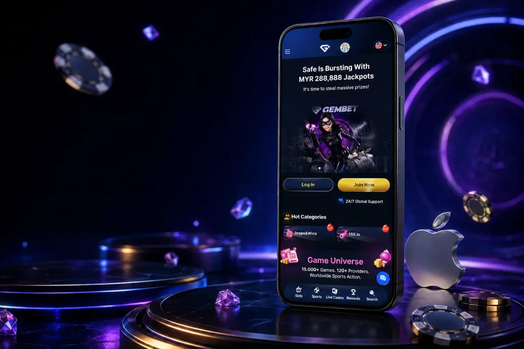 Gembet on iOS